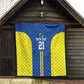 Custom Football African Tanzania Quilt Taifa Stars Go Champion - African Pride