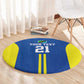 Custom Football African Tanzania Round Carpet Taifa Stars Go Champion - African Pride