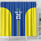 Custom Football African Tanzania Shower Curtain Taifa Stars Go Champion - African Pride