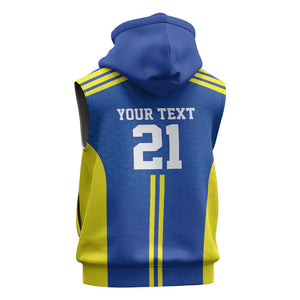 Custom Football African Tanzania Sleeveless Hoodie Taifa Stars Go Champion - African Pride