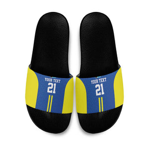 Custom Football African Tanzania Slide Sandals Taifa Stars Go Champion