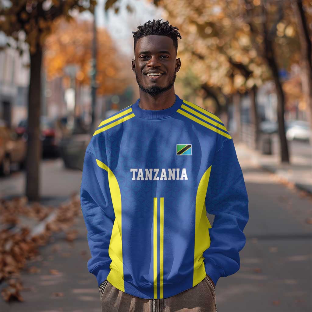 Custom Football African Tanzania Sweatshirt Taifa Stars Go Champion - African Pride