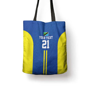 Custom Football African Tanzania Tote Bag Taifa Stars Go Champion