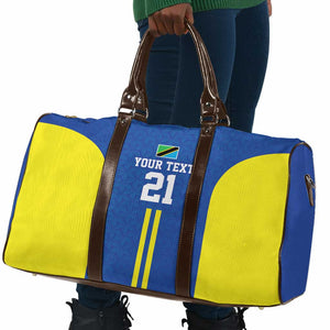 Custom Football African Tanzania Travel Bag Taifa Stars Go Champion