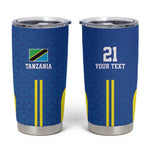Custom Football African Tanzania Tumbler Cup Taifa Stars Go Champion - African Pride