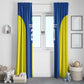 Custom Football African Tanzania Window Curtain Taifa Stars Go Champion - African Pride