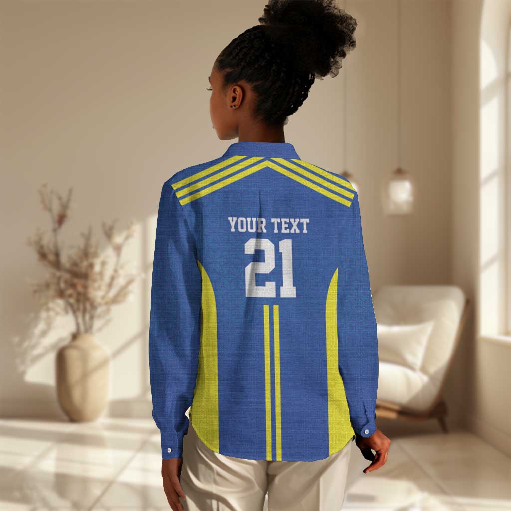 Custom Football African Tanzania Women Casual Shirt Taifa Stars Go Champion - African Pride