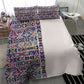 African Ndebele Art Patterns Bedding Set Beige Half Style
