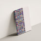 African Ndebele Art Patterns Canvas Wall Art Beige Half Style