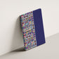 African Ndebele Art Patterns Canvas Wall Art Navy Blue Half Style