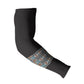 African Ndebele Traditional Attire Arm Sleeves Black Ndebele Stripe