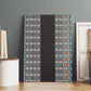 African Ndebele Traditional Attire Canvas Wall Art Black Ndebele Stripe