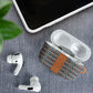 African Ndebele Traditional Attire AirPods Case Brown Ndebele Stripe