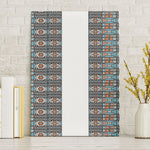 African Ndebele Traditional Attire Canvas Wall Art White Ndebele Stripe