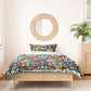 African Geometric Ndebele Patterns Bedding Set