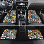 African Geometric Ndebele Patterns Car Mats