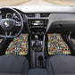 African Geometric Ndebele Patterns Car Mats