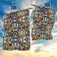 African Geometric Ndebele Patterns Garden Flag