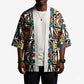 African Geometric Ndebele Patterns Kimono