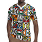 African Geometric Ndebele Patterns Rugby Jersey