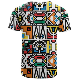 African Geometric Ndebele Patterns T shirt