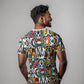 African Geometric Ndebele Patterns T shirt