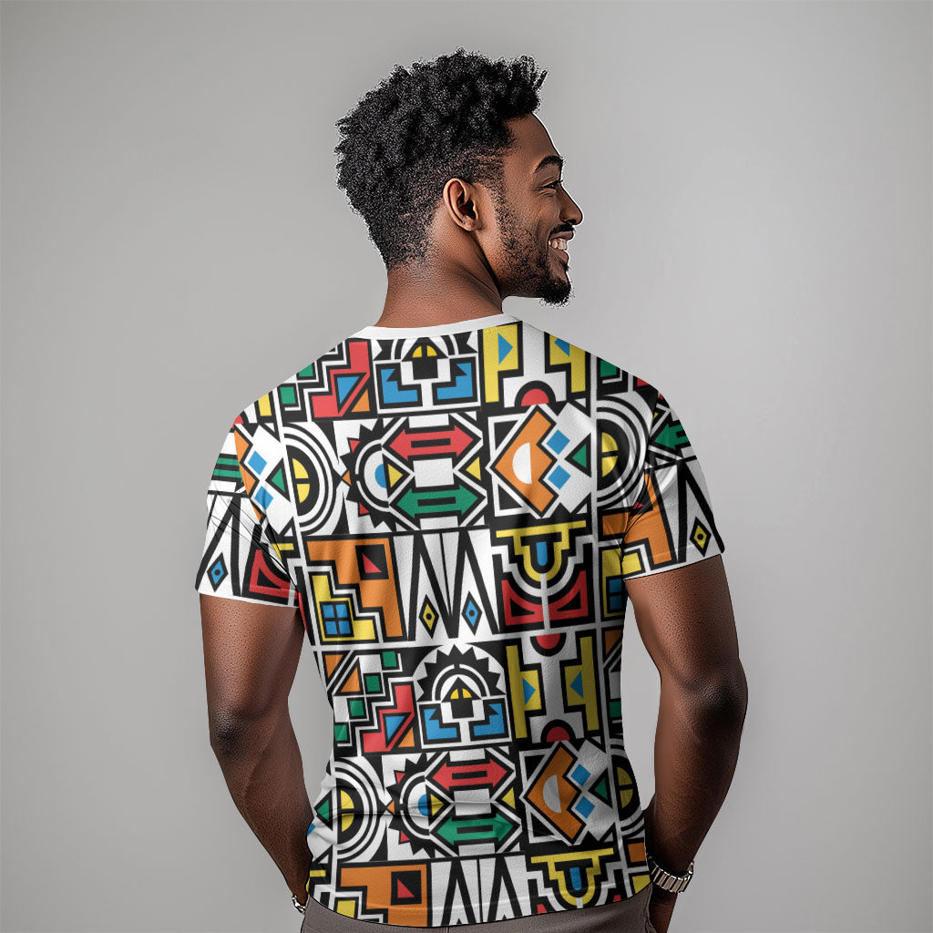 African Geometric Ndebele Patterns T shirt