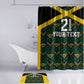 Afro-Jamaicans Football Custom Bathroom Set Black Ethnic Motifs