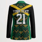 Afro-Jamaicans Football Custom Blazer Black Ethnic Motifs