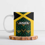 Afro-Jamaicans Football Custom Ceramic Mug Black Ethnic Motifs