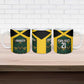 Afro-Jamaicans Football Custom Ceramic Mug Black Ethnic Motifs