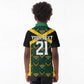 Afro-Jamaicans Football Custom Kid Polo Shirt Black Ethnic Motifs
