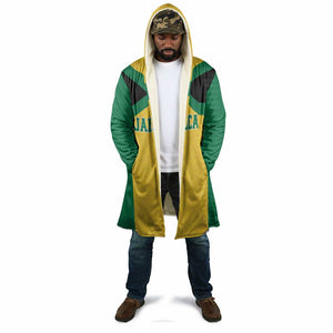Afro-Jamaicans Football Custom Cloak Gold Ethnic Motifs