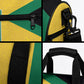 Afro-Jamaicans Football Custom Duffle Bag Gold Ethnic Motifs