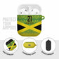 Afro-Jamaicans Custom AirPods Case Reggae Boyz With Traditional Pattern
