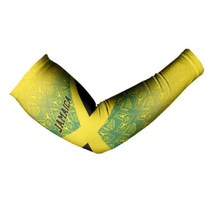 Afro-Jamaicans Custom Arm Sleeves Reggae Boyz With Traditional Pattern