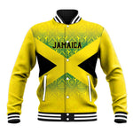 Afro-Jamaicans Custom Baseball Jacket Reggae Boyz With Traditional Pattern