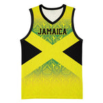Afro-Jamaicans Custom Basketball Jersey Reggae Boyz With Traditional Pattern LT9