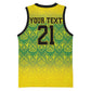 Afro-Jamaicans Custom Basketball Jersey Reggae Boyz With Traditional Pattern LT9