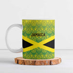 Afro-Jamaicans Custom Ceramic Mug Reggae Boyz With Traditional Pattern