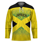Afro-Jamaicans Custom Hockey Jersey Reggae Boyz With Traditional Pattern