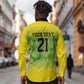 Afro-Jamaicans Custom Long Sleeve Button Shirt Reggae Boyz With Traditional Pattern