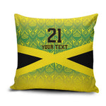 Afro-Jamaicans Custom Pillow Cover Reggae Boyz With Traditional Pattern