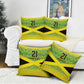 Afro-Jamaicans Custom Pillow Cover Reggae Boyz With Traditional Pattern