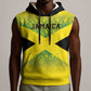 Afro-Jamaicans Custom Sleeveless Hoodie Reggae Boyz With Traditional Pattern - African Pride