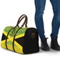 Afro-Jamaicans Custom Travel Bag Reggae Boyz With Traditional Pattern