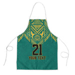 Afro-Jamaicans Tribal Custom Football Apron Green Style