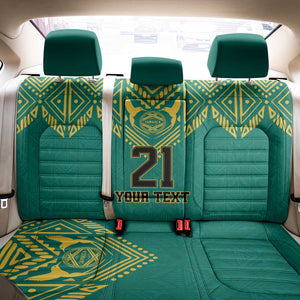 Afro-Jamaicans Tribal Custom Football Back Car Seat Cover Green Style