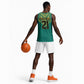Afro-Jamaicans Tribal Custom Football Basketball Jersey Green Style LT9