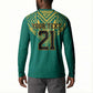 Afro-Jamaicans Tribal Custom Football Button Sweatshirt Green Style